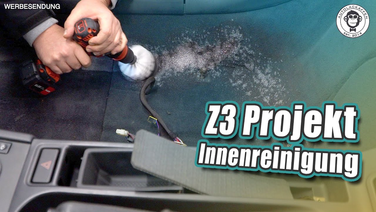 Innenreinigung mit Sitzdemontage | Z3 Projekt | AUTOLACKAFFEN