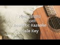 Mengenangmu - Kerispatih - Acoustic Karaoke (Male Key)