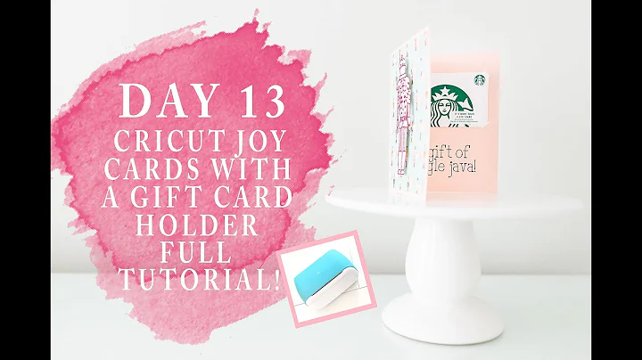 Cricut Joy Cards With Gift Card Holder Inside! | C...