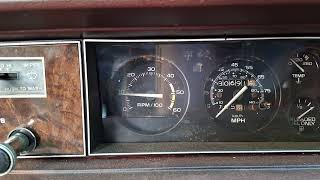 1981 Olds Cutlass Calais 4.3 260 V8 Startup After New Plugs and Choke Adjustment