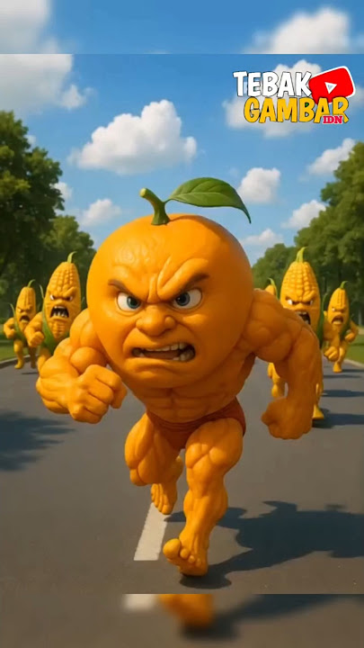 udindindunmadindun chased by the pop cron monster #cartoon #funny #animation