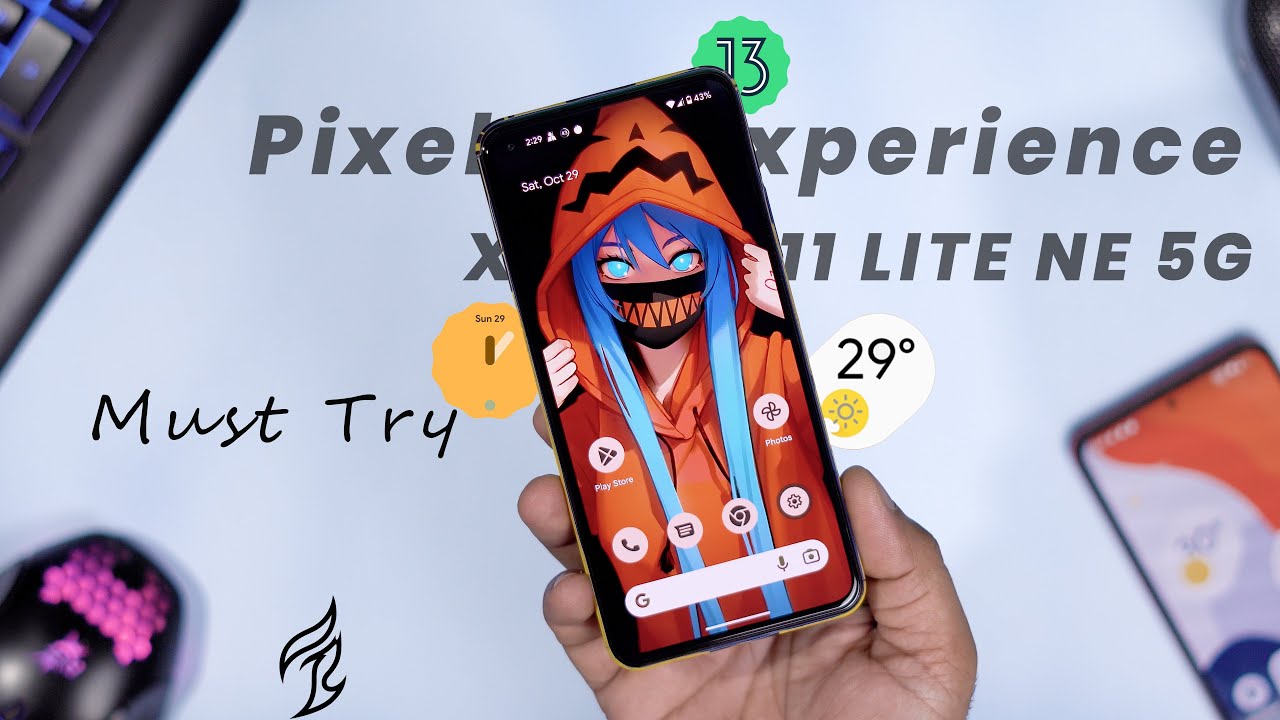 Must Install Pixel Experience Android 13 on Xiaomi 11 LITE NE 5G | A13 ...
