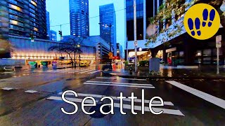 Walking in the Rain - Seattle