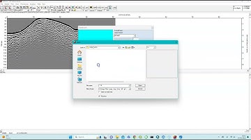Exporting GPR Data from ReflexW