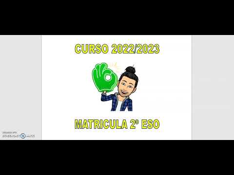 MATRICULA 2º ESO PRESENCIAL_CURSO 2022/2023