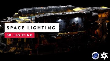 3D Tips - Space Lighting (ft. Octane Render & Cinema 4D) | VFXHUT