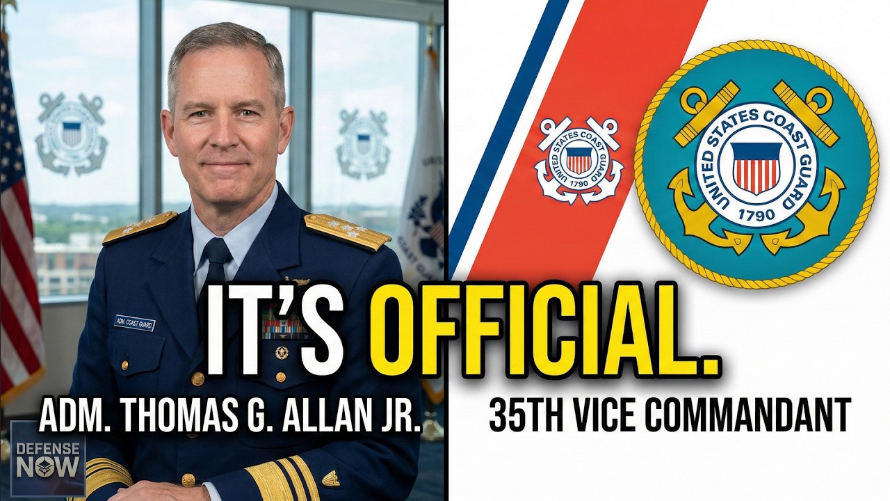 BREAKING: Adm. Thomas Allan Jr. Officially Becomes 35th Coast Guard Vice Commandant