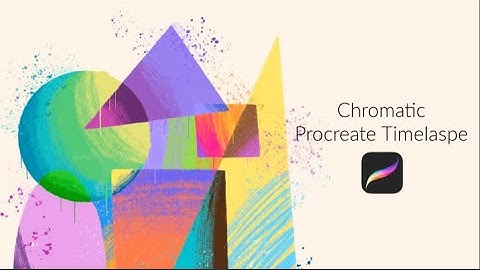 Chromatic | Abstract Art | Procreate Timelapse