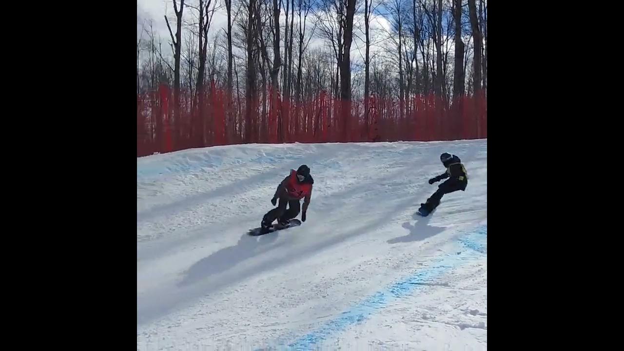 OFSAA Snowboard & Provincial Boardercross 2023 clip YouTube