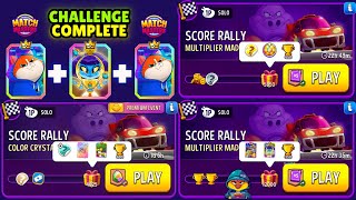 x3 Solo Challenge Score Rally/ MIXY Multiplier Madness/ Color Crystals + Rainbow/ Multiplier Madness