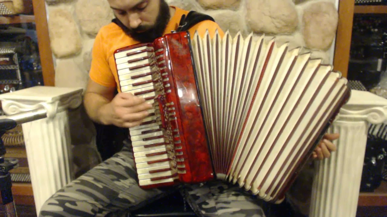 6097 - Red Italian Piano Accordion LM 41 120 $599 - YouTube