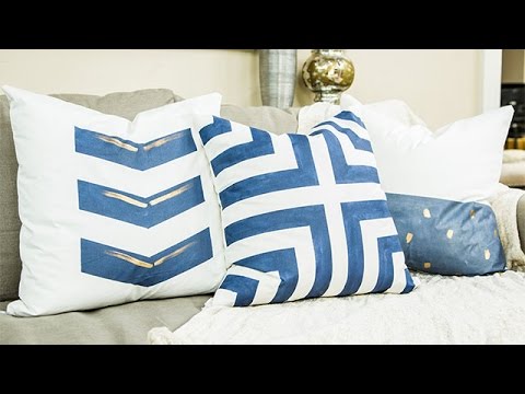 How To Diy Designer Throw Pillows Home Family How To Diy Designer Throw Pillows Home Family