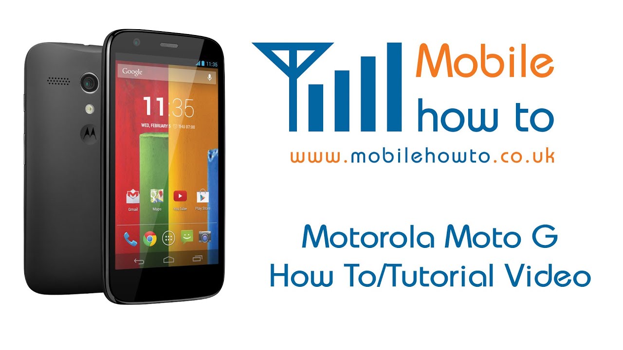 How To Insert & Remove A SIM Card Motorola Moto G YouTube