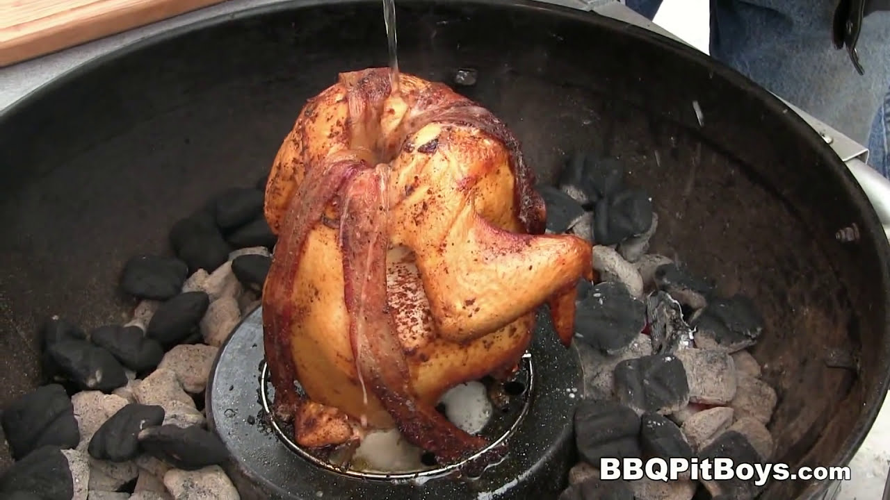 How to BBQ Bacon Beer Can Chicken | Recipe | BBQ Pit Boys