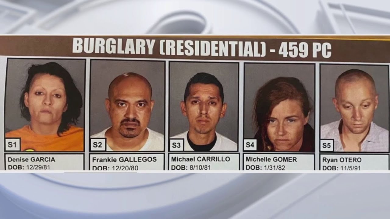 5 arrested in home remodeling burglaries - YouTube