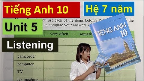 English 10, 7-year system - Unit 5 Listening - Technology and you / HeartQueen Quyen Hoang