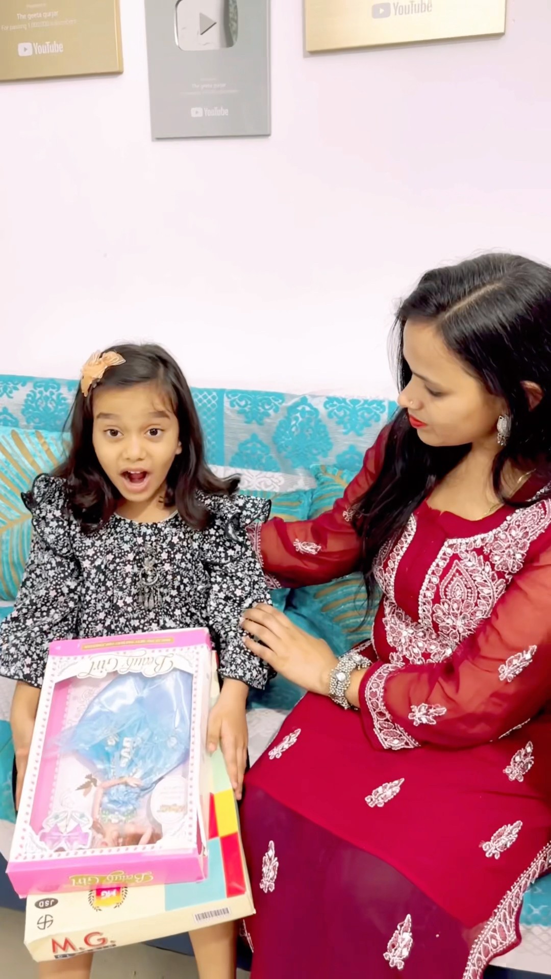 Amaira ko mile gifts #shorts #thegeetagurjar