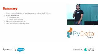 PyData Tel Aviv Meetup: Lightning Talks 3 - Part 1