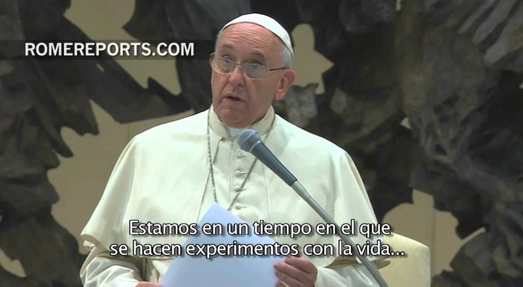 ⁣Francisco denuncia que tras aborto y eutanasia hay “una falsa compasión”