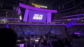 Sacramento Kings 2023 Playoffs Game 1 pregame festivities 4/15/2023