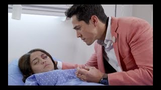 Mauricio visita a Juana Inés en el hospital