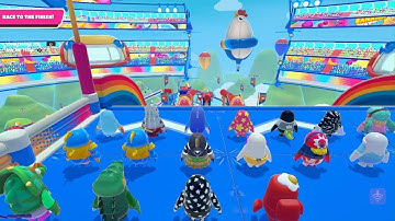 Track attack speedrun fall guys