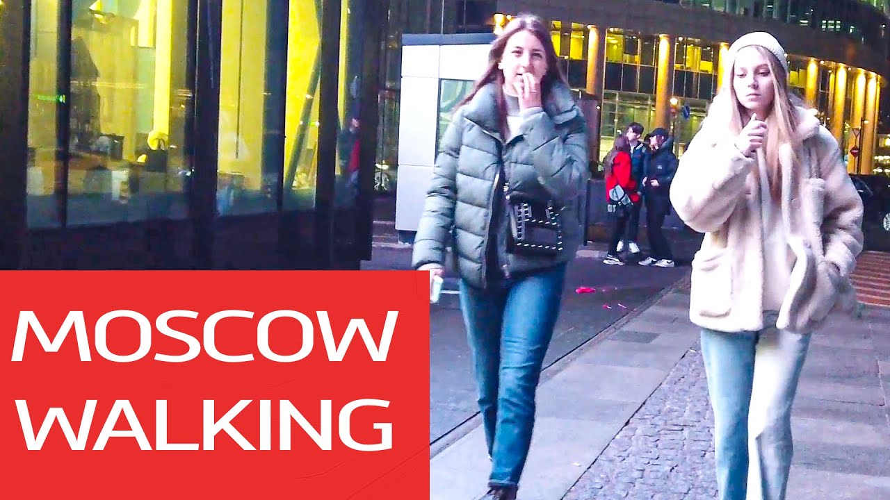 Moscow City. Moscow street walk 2022. Moscow street scenes. Walk around