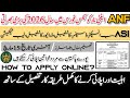 Anti Narcotics Force Jobs 2026 | ANF Jobs 2026 | Narcotics Force Jobs 2026 | How To Apply For ANF