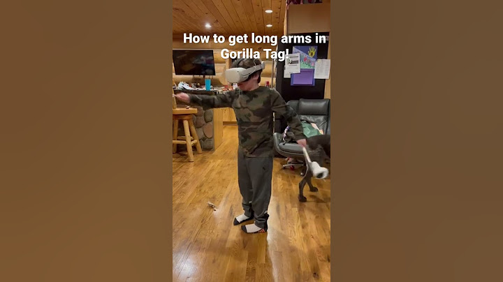 # #gorillatag  #pinkpalmpuff @pinkpalmpuff  How to get long arms in gorilla tag without mods!