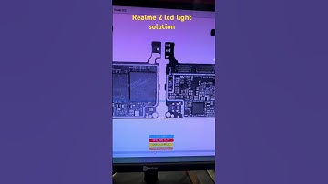 Realme 2 lcd light solution #mobile #mobilerepaire #smartphone #repair #mobilereparing