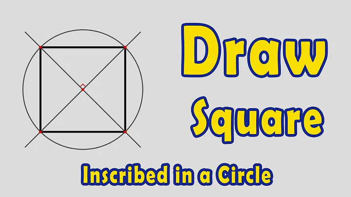 Draw a Square Inscribed in a Circle