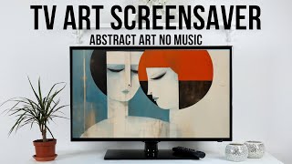 Unlocking the Mystery: TV Screensaver  Abstract Art!