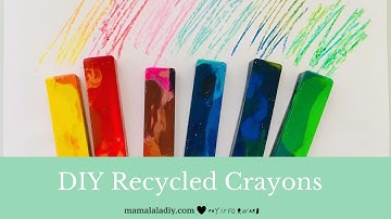 DIY RECYCLED CRAYONS