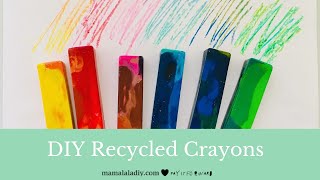 DIY RECYCLED CRAYONS