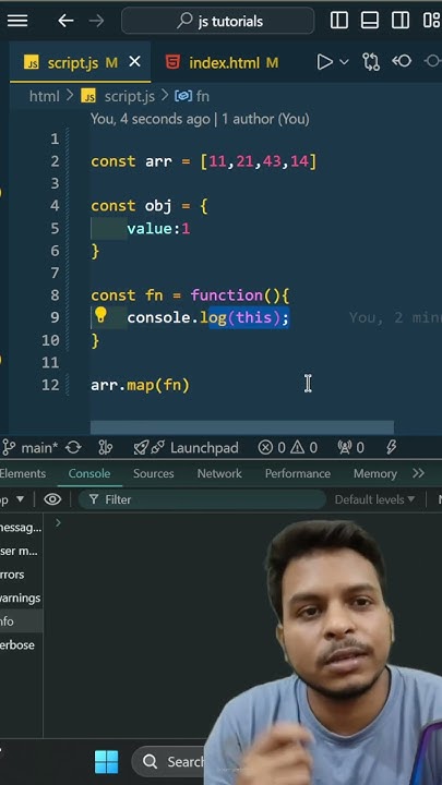 decode javascript's map function #programming - YouTube
