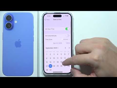 iPhone 16: How to Change Date & Time