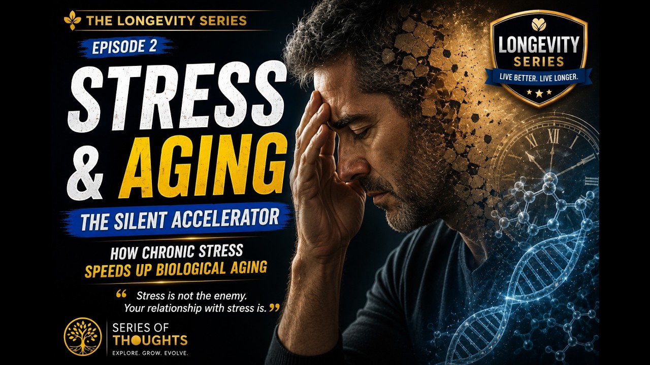 Stress & Aging: The Silent Accelerator | How Chronic Stress Speeds Up Biological Aging