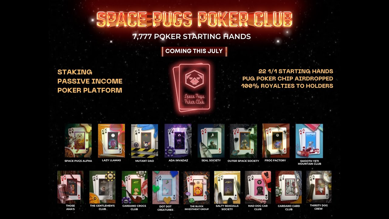 SPACE PUGS POKER CLUB