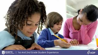 Ignite Christian Academy Grades 1-2 Demo Video | AOP Christian Homeschooling