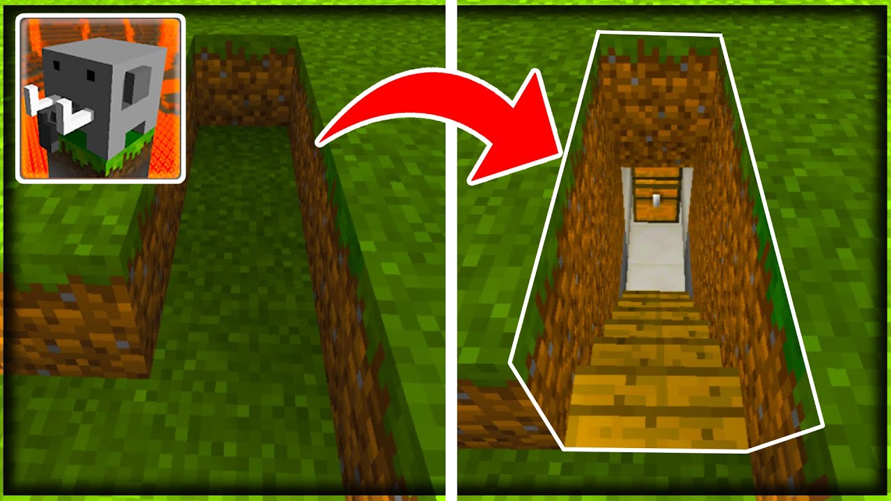 Craftsman: How to Build A SURVIVAL SECRET HOUSE in Craftsman: Building Craft