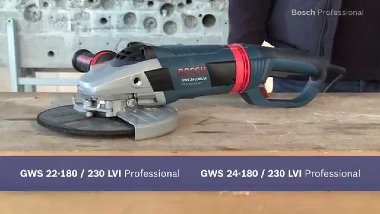 Bosch Professional GWS 22230 LVI YouTube