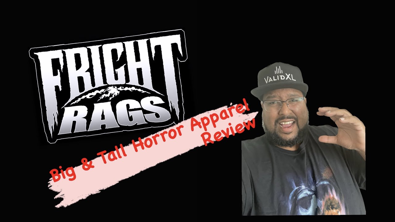 Big & Tall Horror Apparel Review- Fright Rags - YouTube