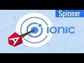 11- Ionic 5 UI components - Spinner مكونات الواجهة - الدوار