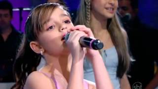 Camilla Cirto - &quot;The One That Got Away&quot; - Jovens Talentos Kids 18/08/2012