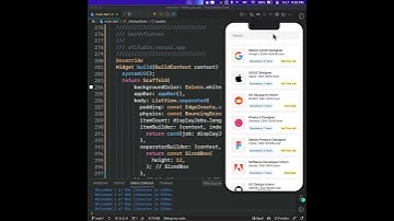 Flutter UI - Job App