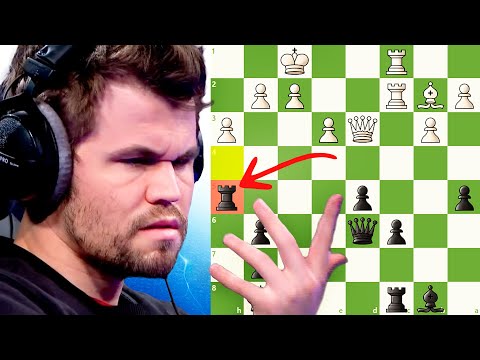 Jovem prodígio Magnus Carlsen entediado ao duelar com a lenda do xadre
