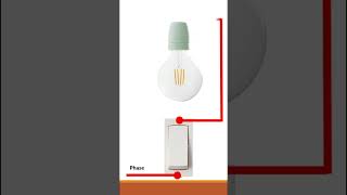 One Bulb One Switch Connection Diagram #youtubeshorts #viral #shorts