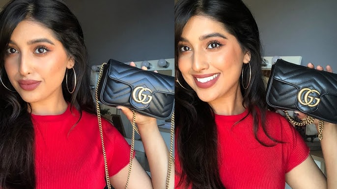 Gucci Marmont Super Mini Review+ What Fits Inside – Love, Monnii