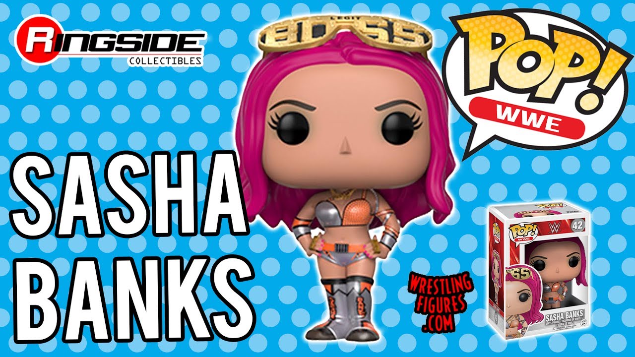 3. Funko POP! WWE Sasha Banks Action Figure with Blue Hair - wide 8