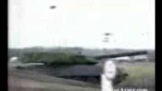 A mix of russian main battle tanks, mainly the T80~